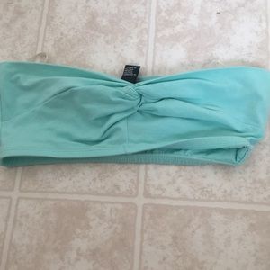 mint bandeau top